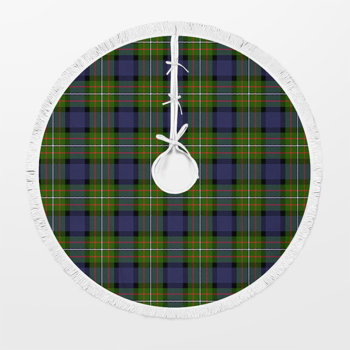 Fergusson Modern Tartan Christmas Tree Skirt