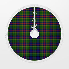 Forsyth Modern Tartan Christmas Tree Skirt