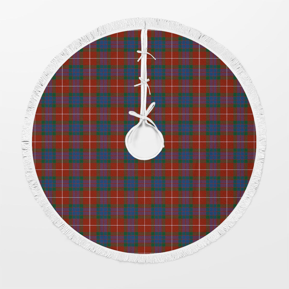 Fraser (of Lovat) Ancient Tartan Christmas Tree Skirt