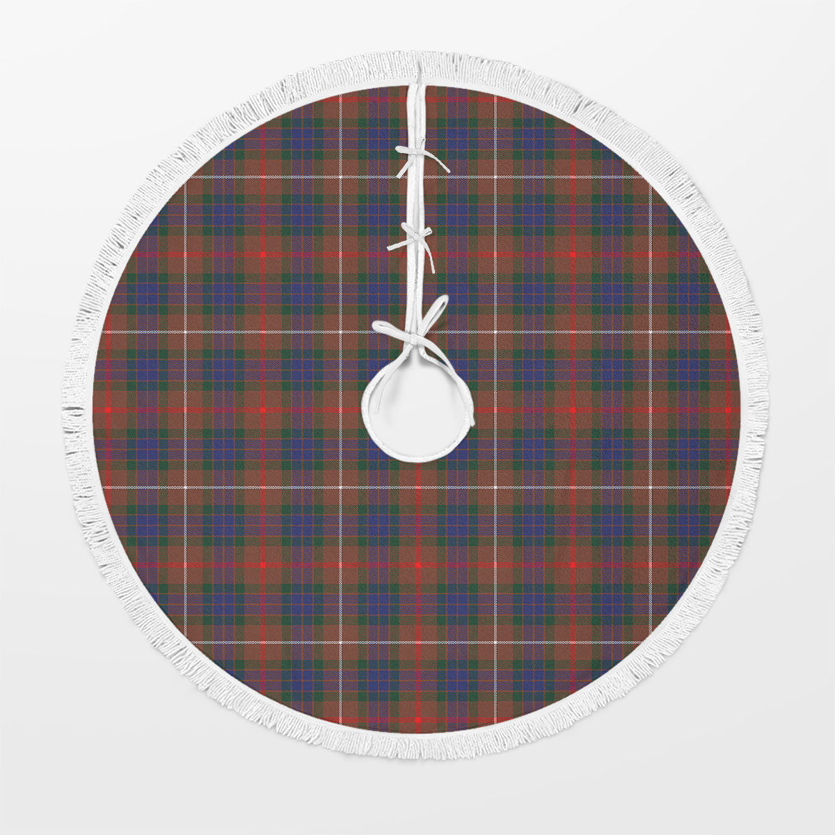 Fraser (of Lovat) Hunting Modern Tartan Christmas Tree Skirt