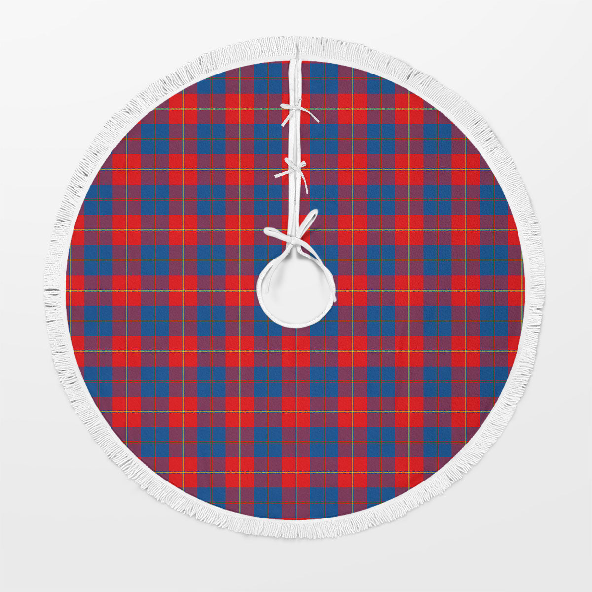 Galloway Red Tartan Christmas Tree Skirt