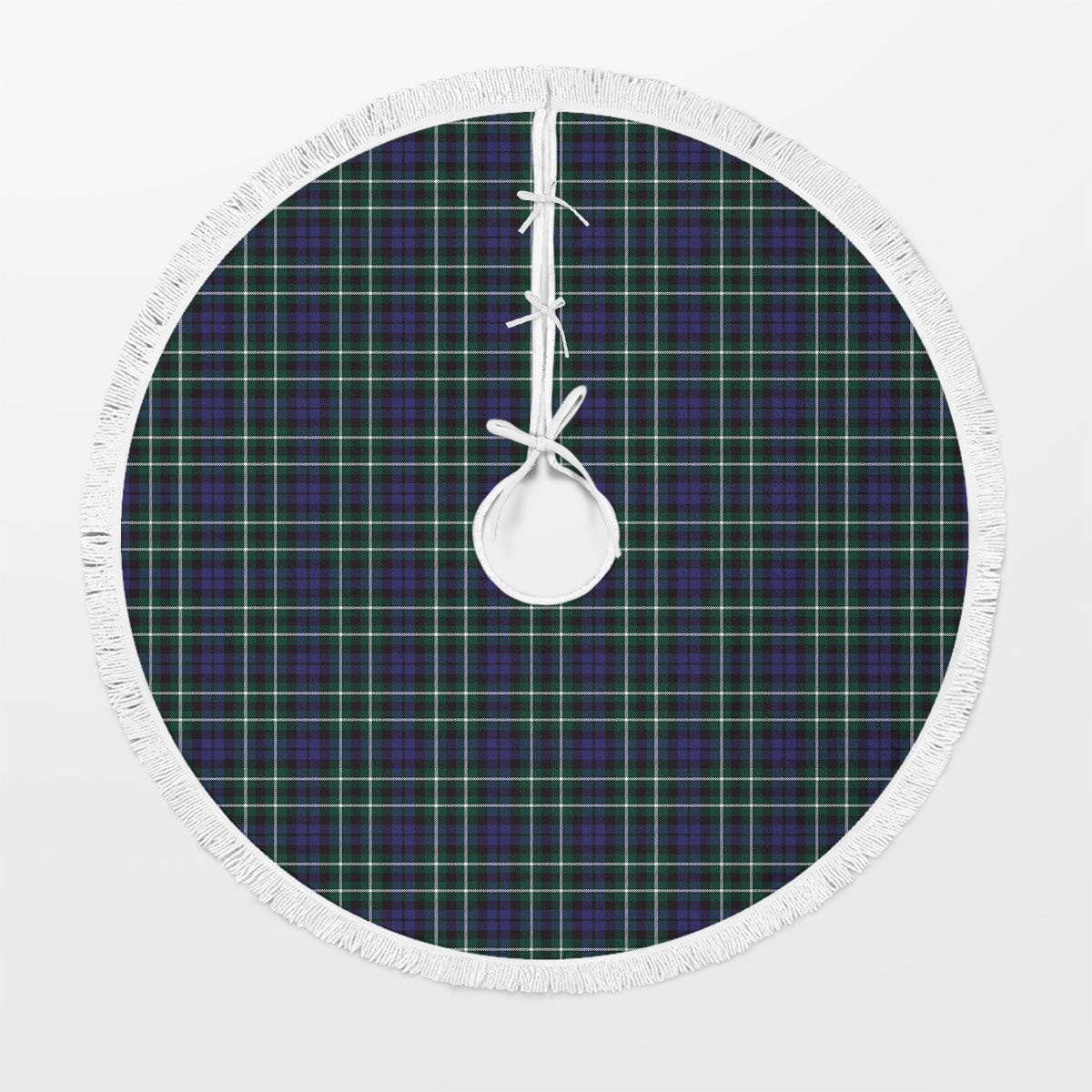 Graham of Montrose Modern Tartan Christmas Tree Skirt