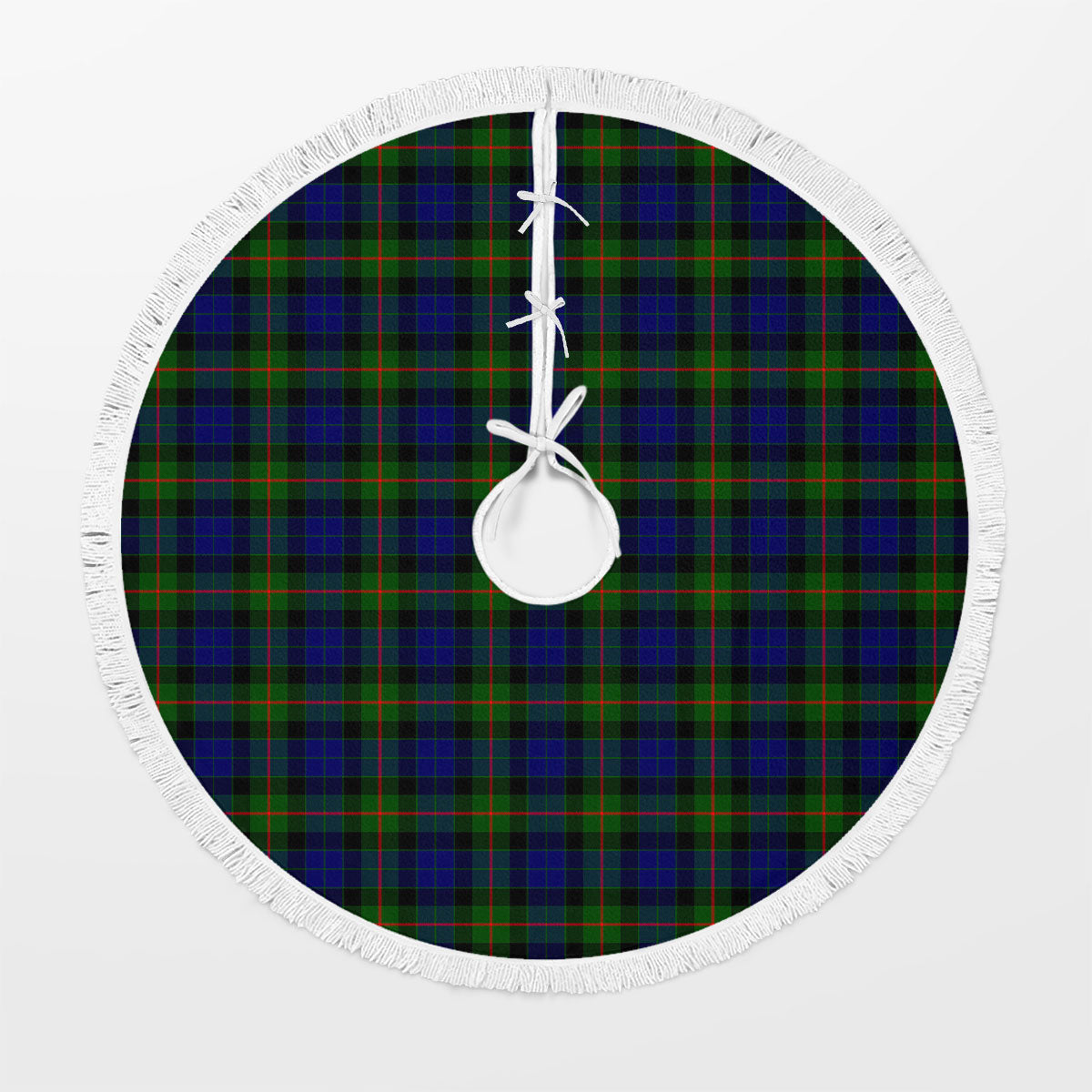 Gunn Modern Tartan Christmas Tree Skirt