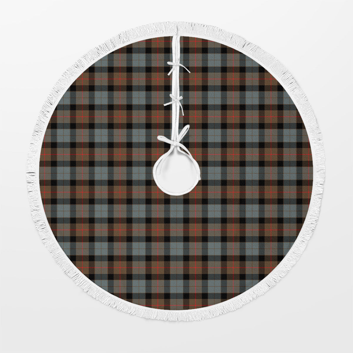 Gunn Weathered Tartan Christmas Tree Skirt