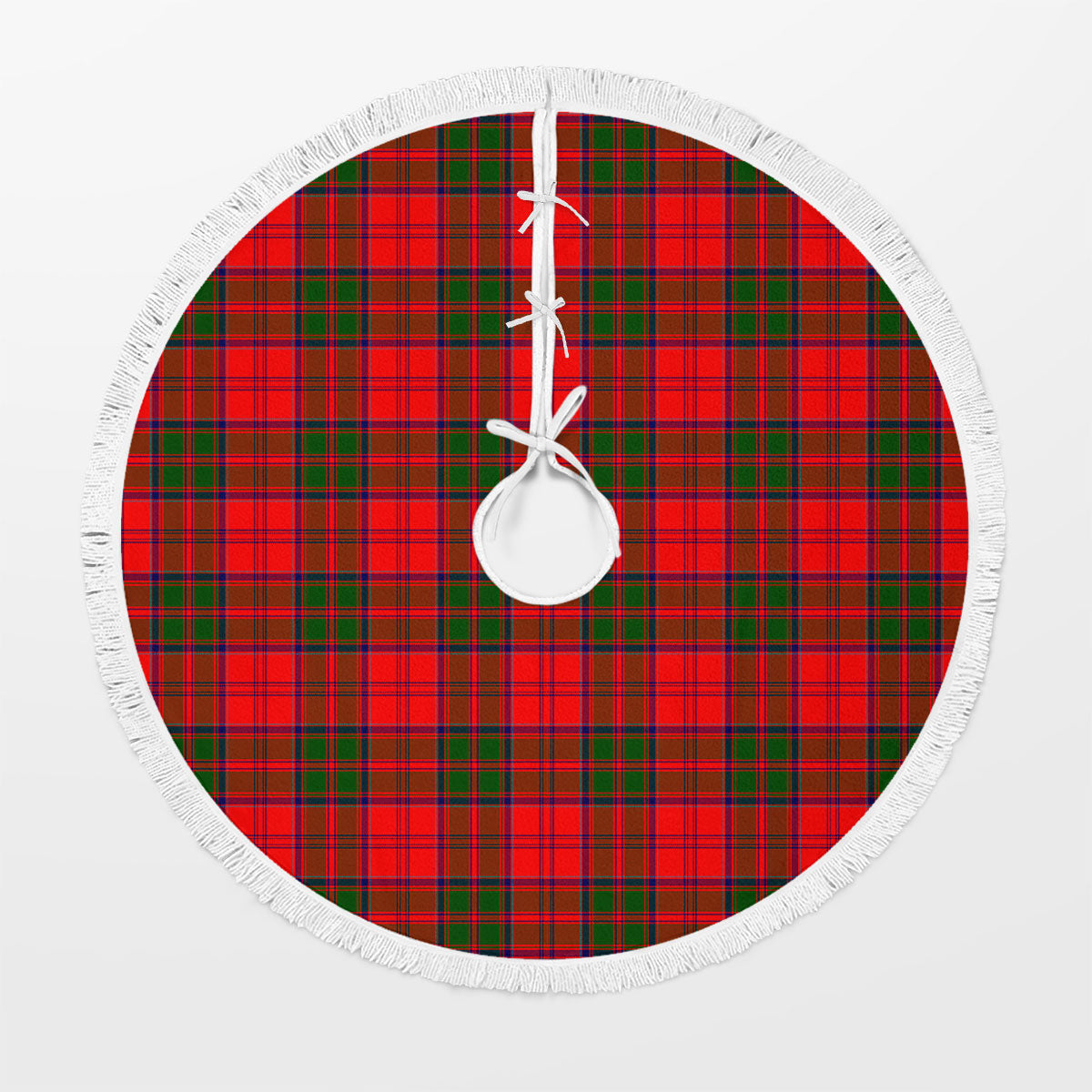 Heron Tartan Christmas Tree Skirt