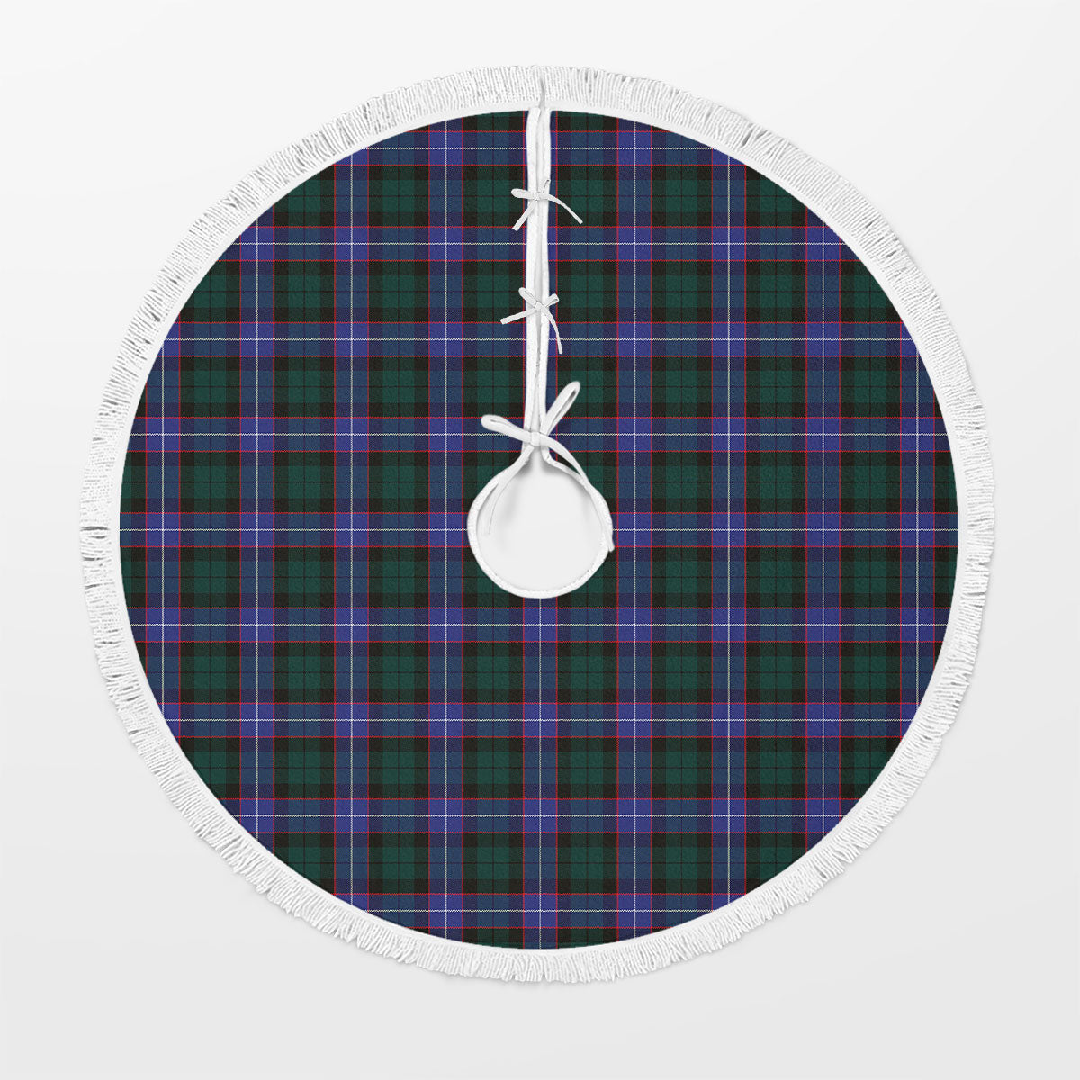 Hunter Modern Tartan Christmas Tree Skirt