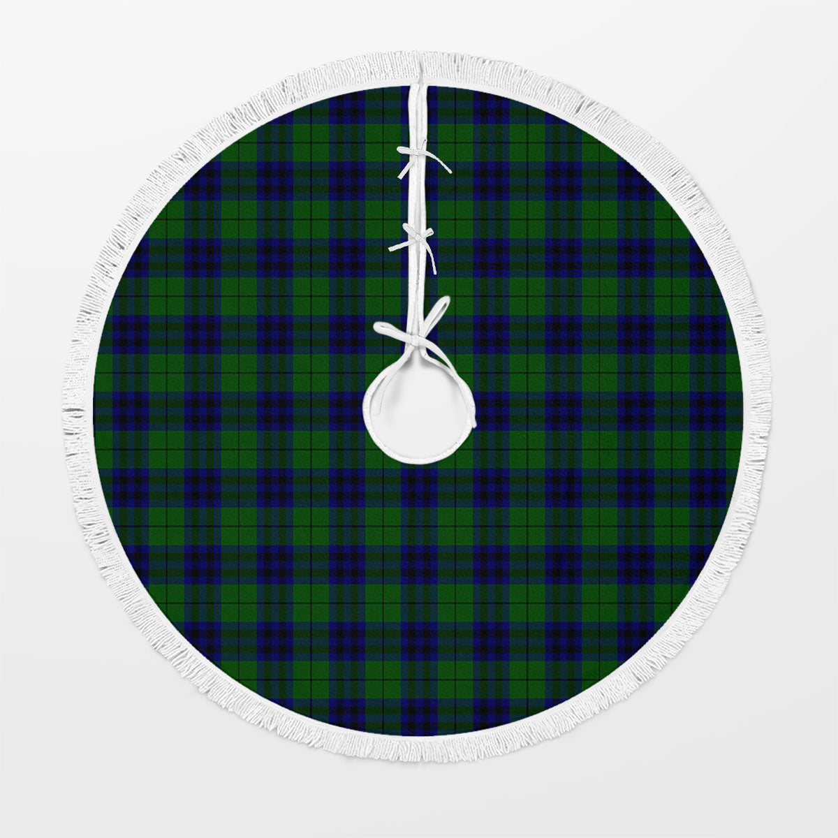 Keith Modern Tartan Christmas Tree Skirt