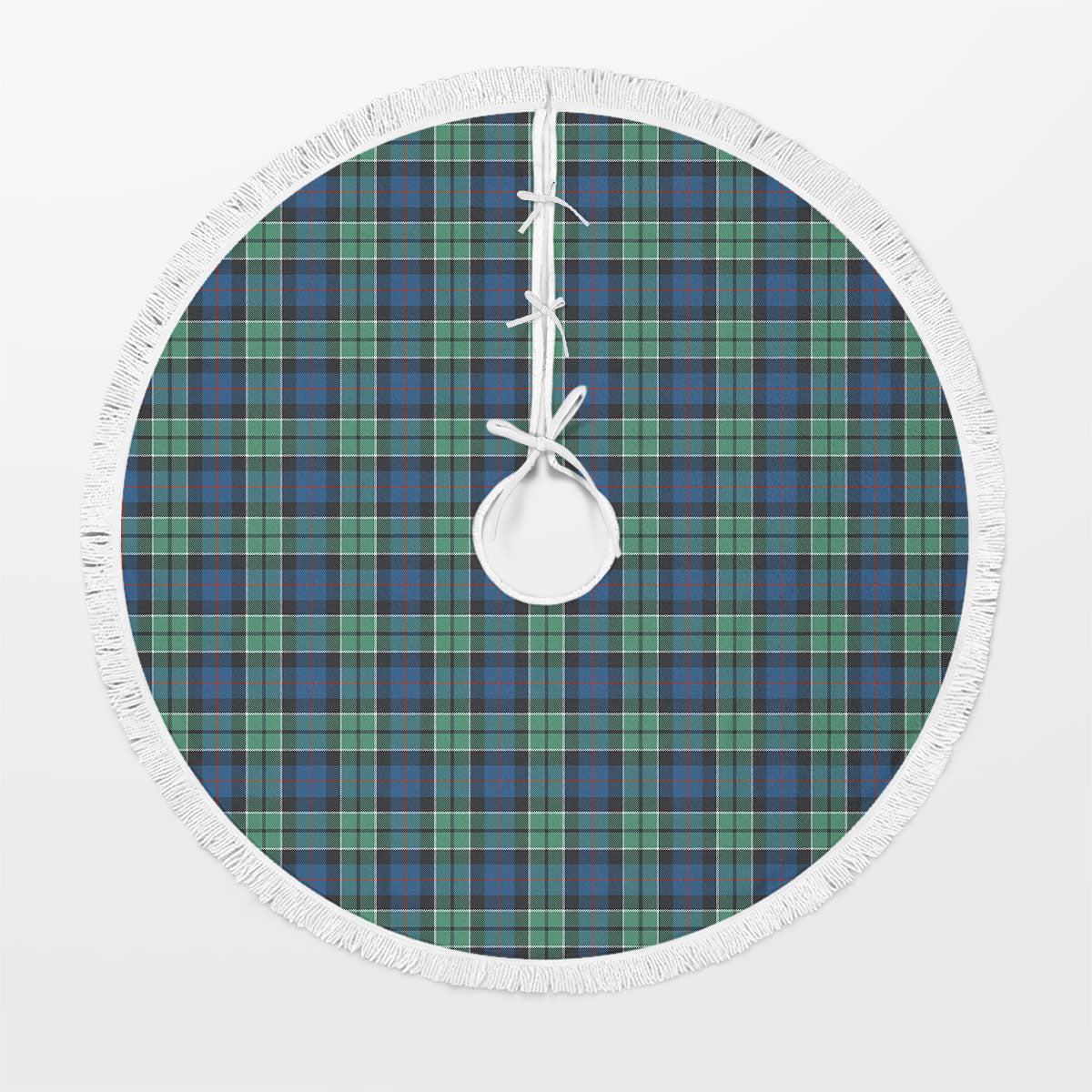 Leslie Hunting Ancient Tartan Christmas Tree Skirt