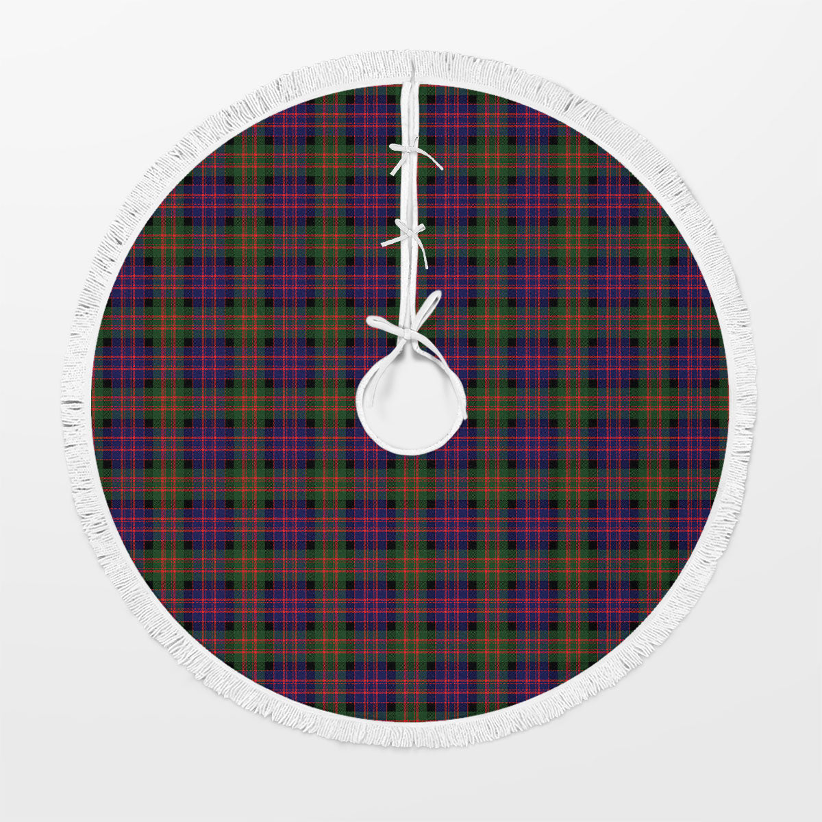 MacDonald Modern Tartan Christmas Tree Skirt