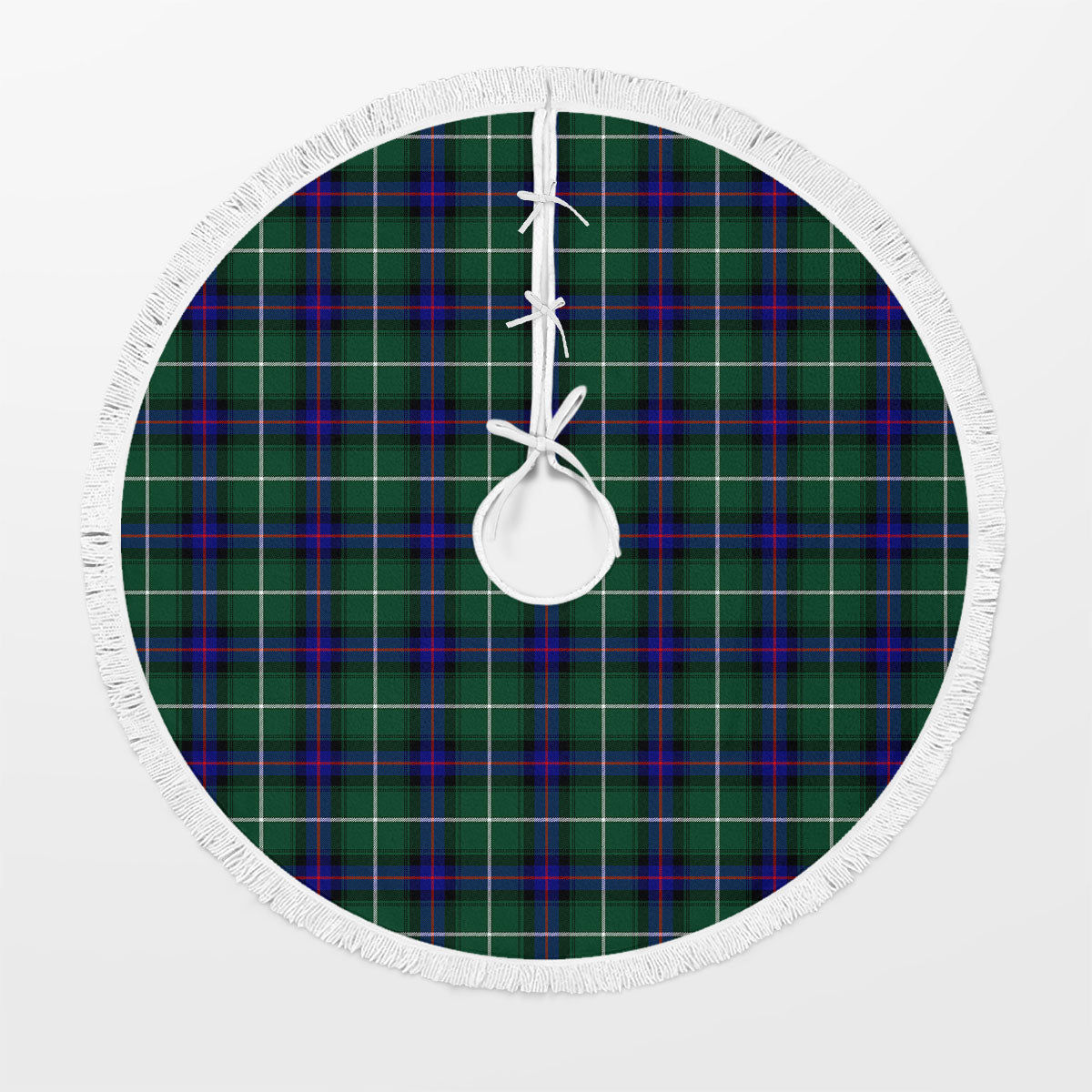 MacDonald of the Isles Hunting Modern Tartan Christmas Tree Skirt