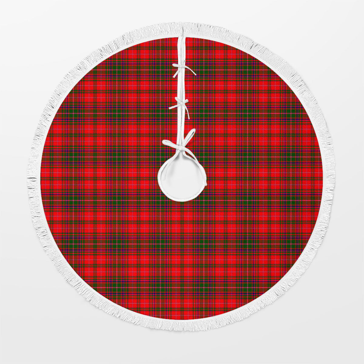 MacDougall Modern Tartan Christmas Tree Skirt