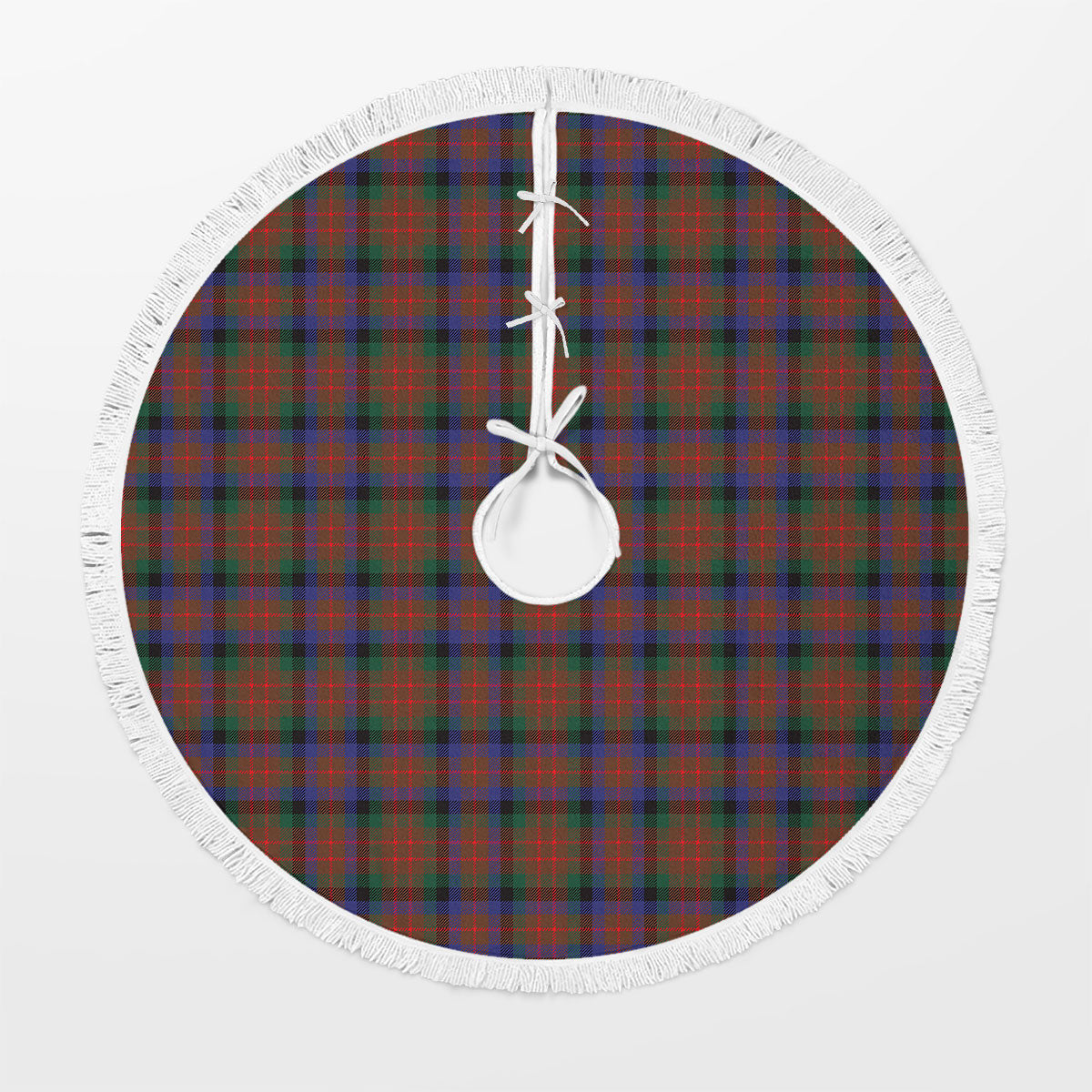 MacDuff Hunting Modern Tartan Christmas Tree Skirt