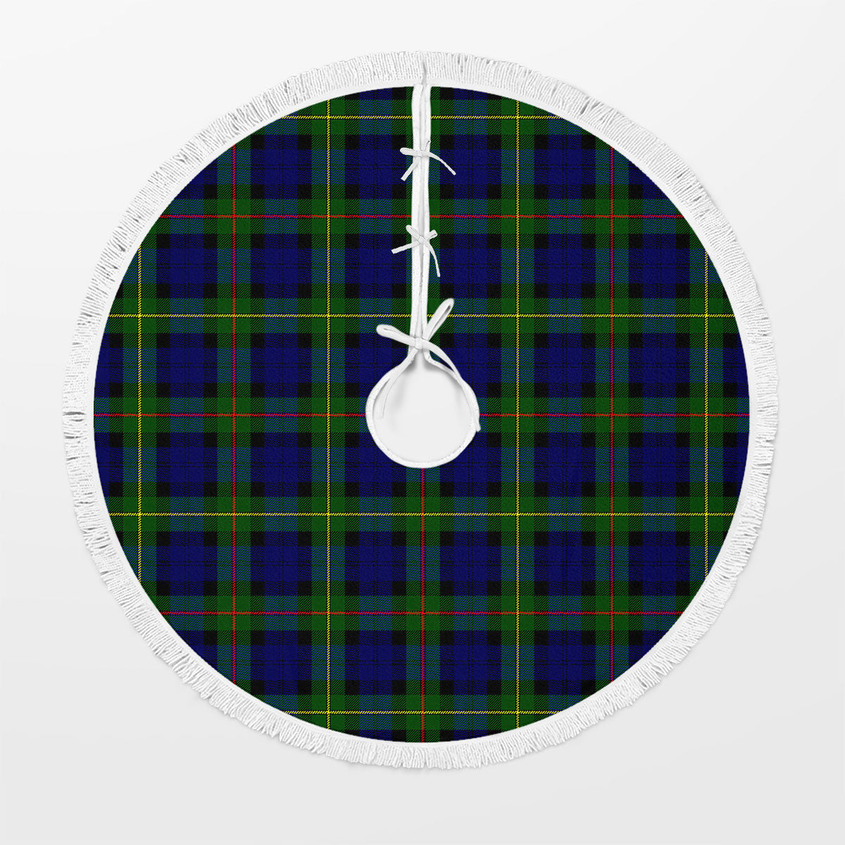 MacEwan Modern Tartan Christmas Tree Skirt