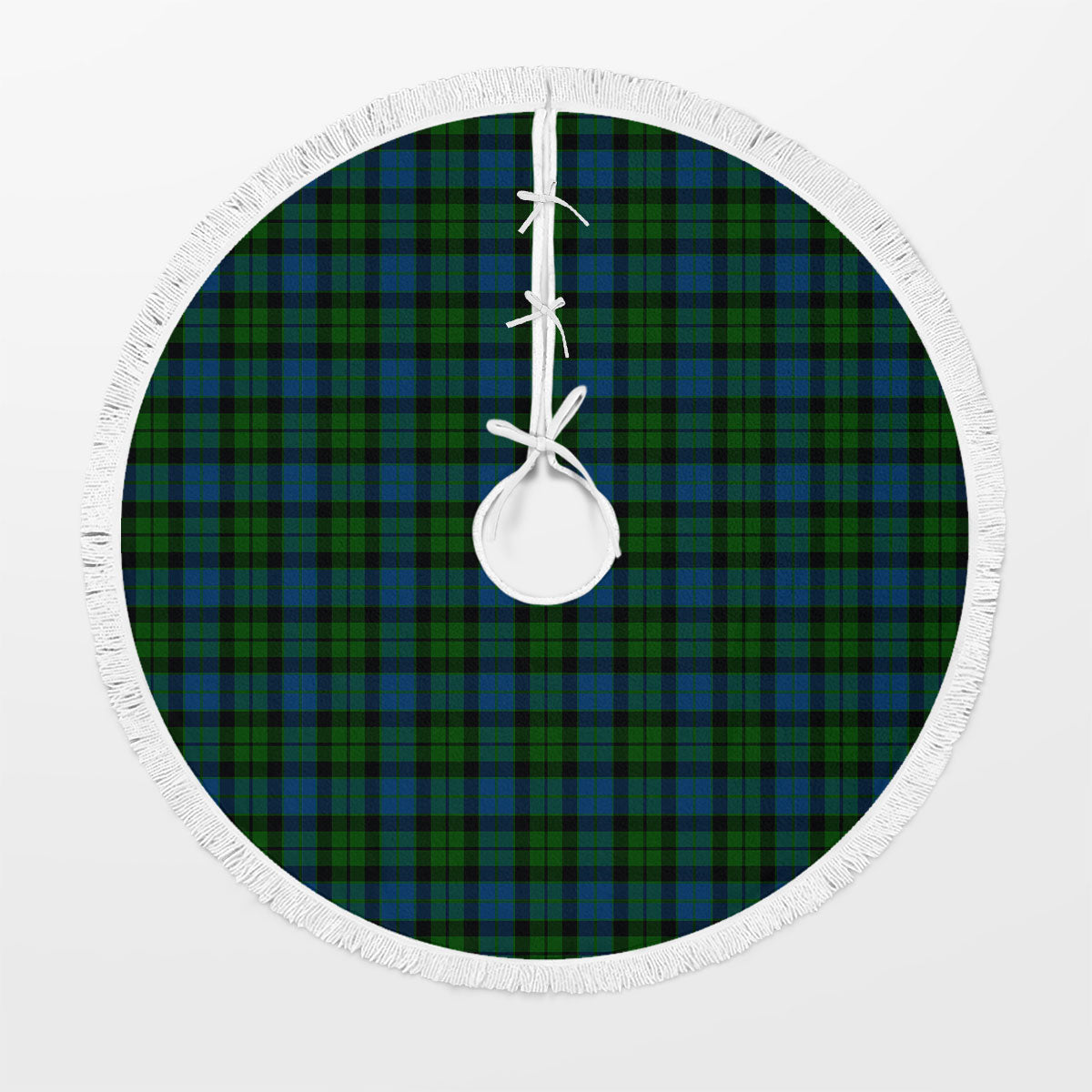 MacKay Modern Tartan Christmas Tree Skirt