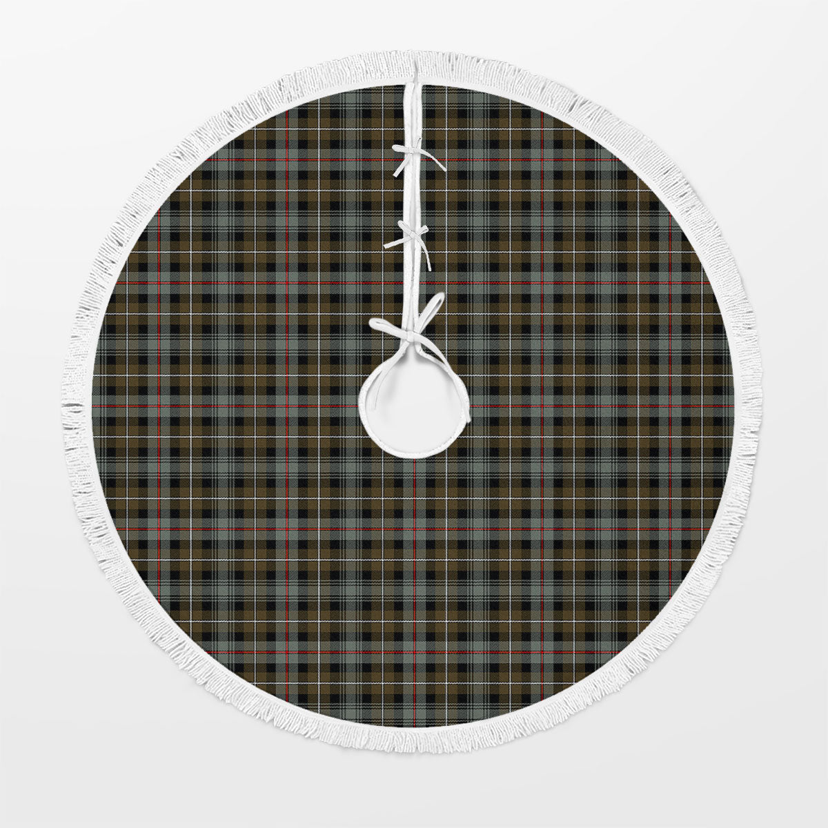 MacKenzie Weathered Tartan Christmas Tree Skirt