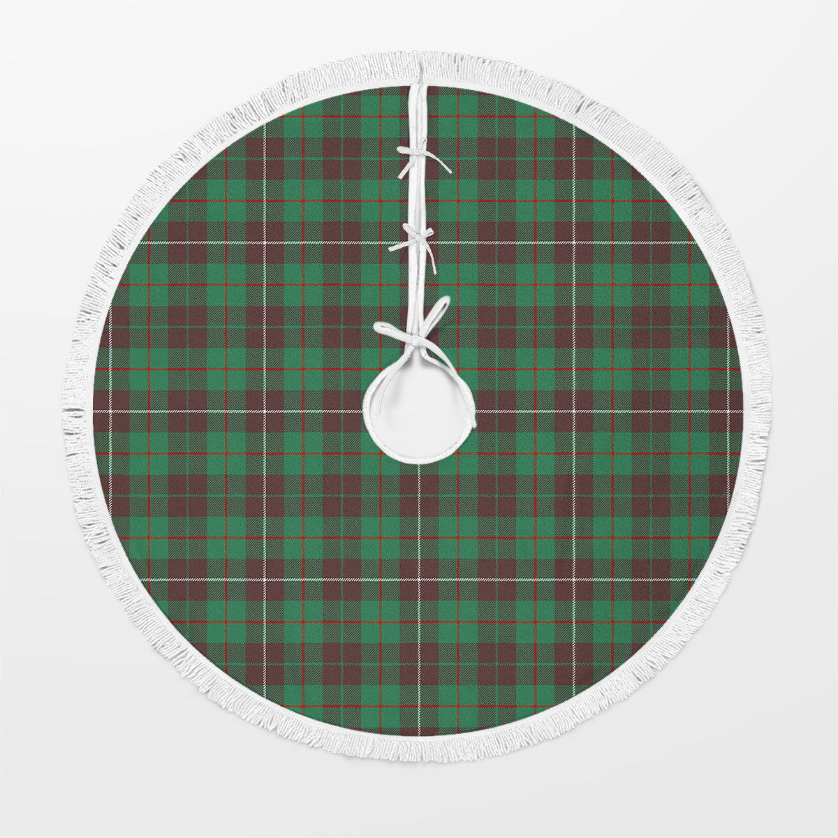 MacKinnon Hunting Ancient Tartan Christmas Tree Skirt