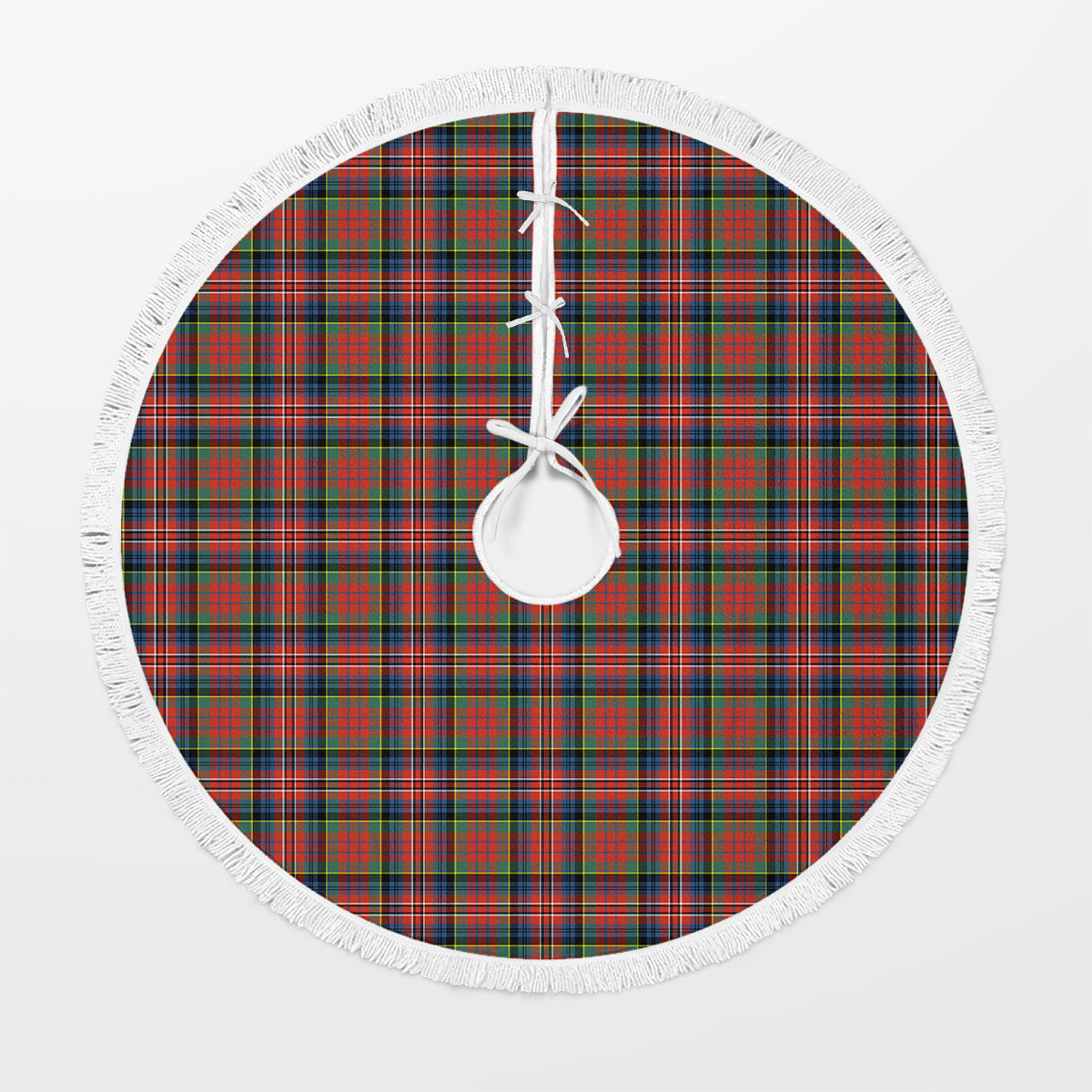 MacPherson Ancient Tartan Christmas Tree Skirt