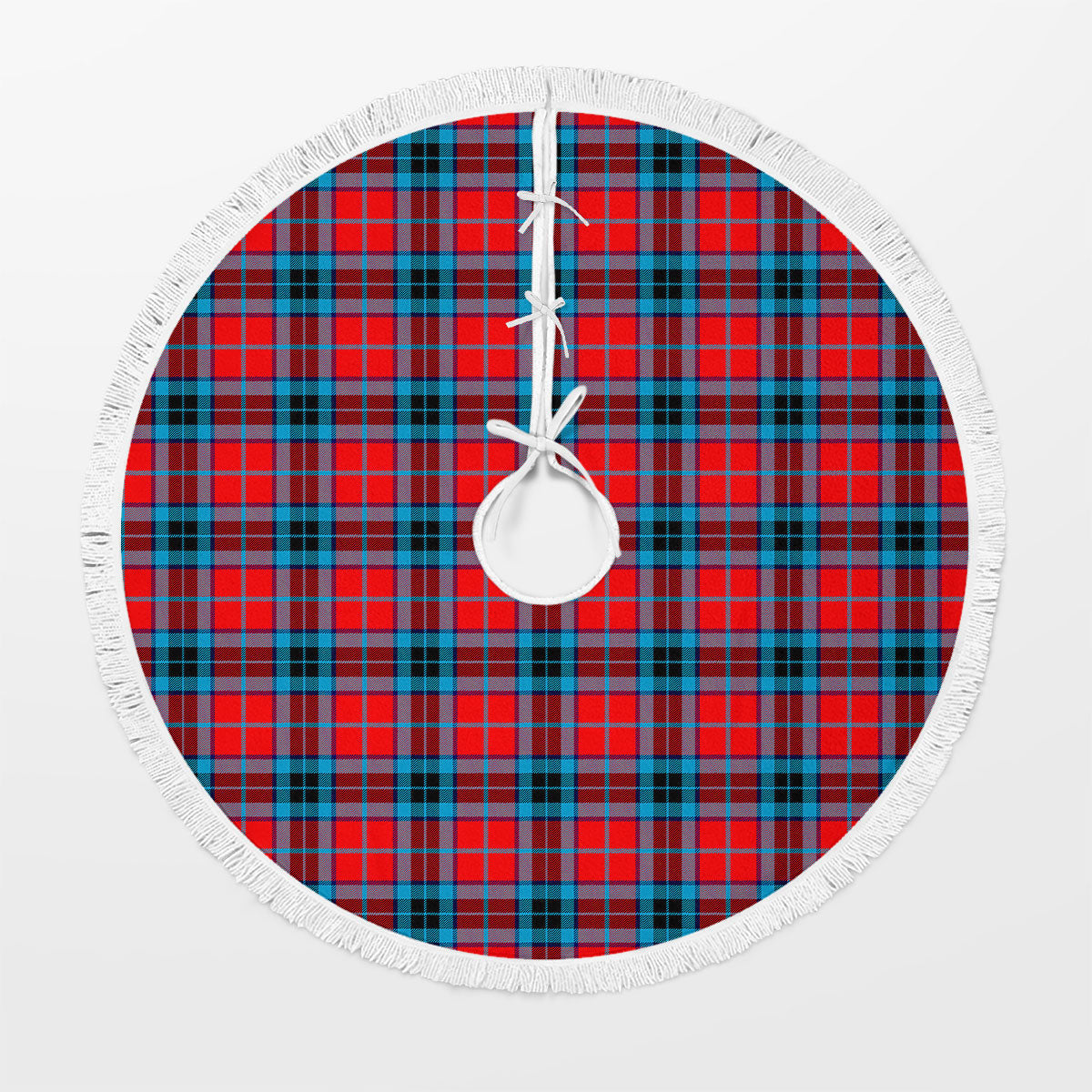 MacTavish Modern Tartan Christmas Tree Skirt