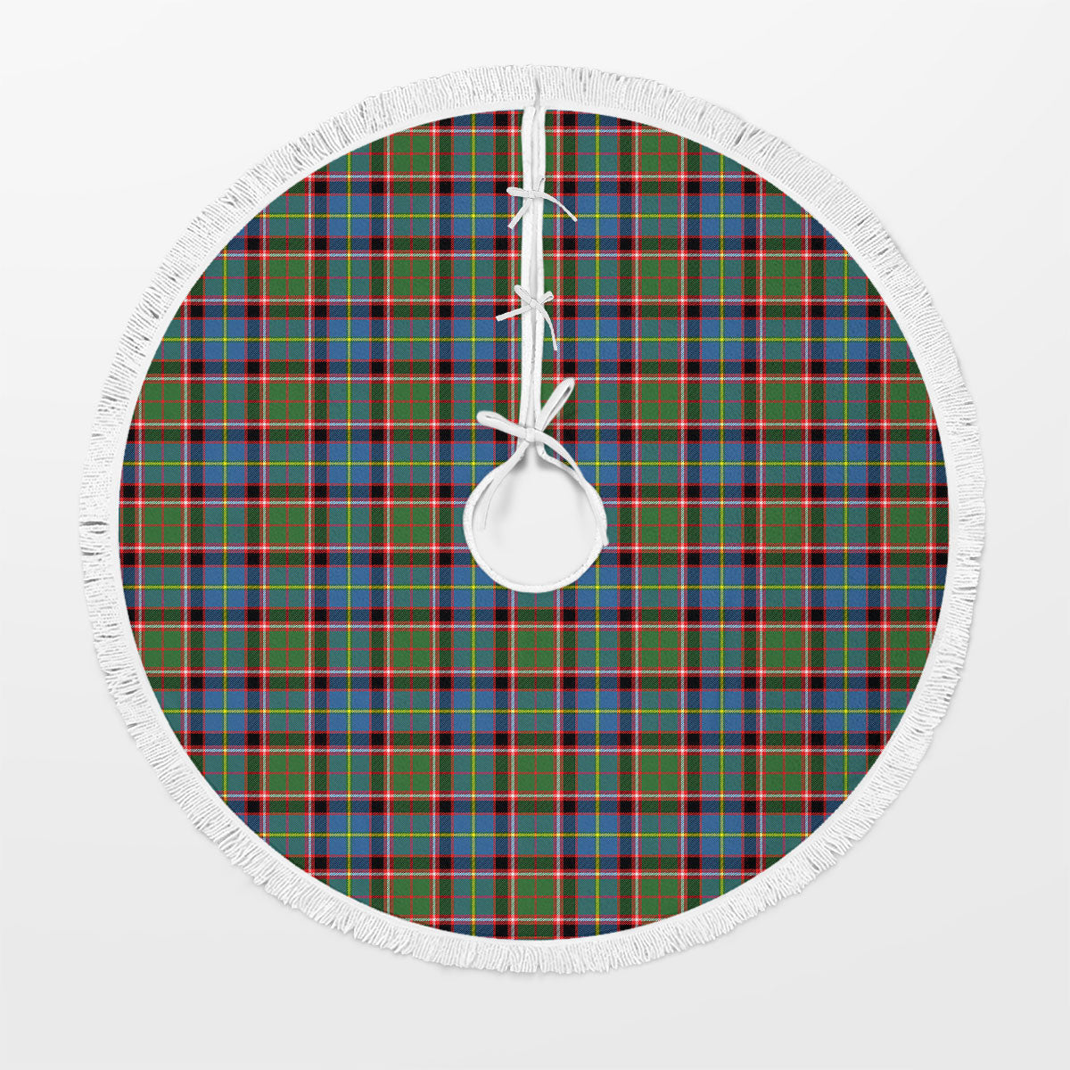 Norvel (or Norvill) Tartan Christmas Tree Skirt