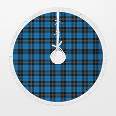 Ramsay Blue Ancient Tartan Christmas Tree Skirt