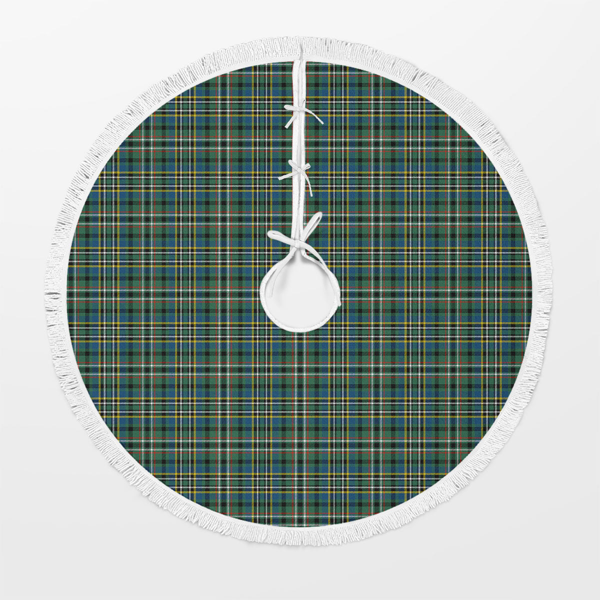 Scott Green Ancient Tartan Christmas Tree Skirt