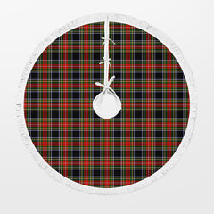 Stewart Black Tartan Christmas Tree Skirt