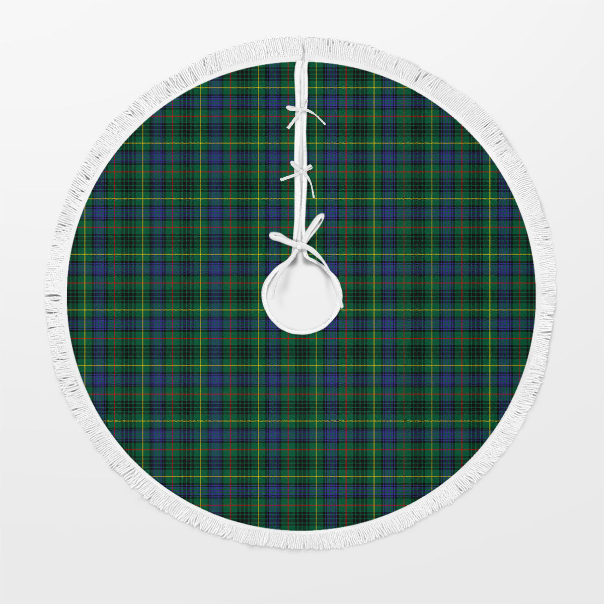 Stewart Hunting Modern Tartan Christmas Tree Skirt