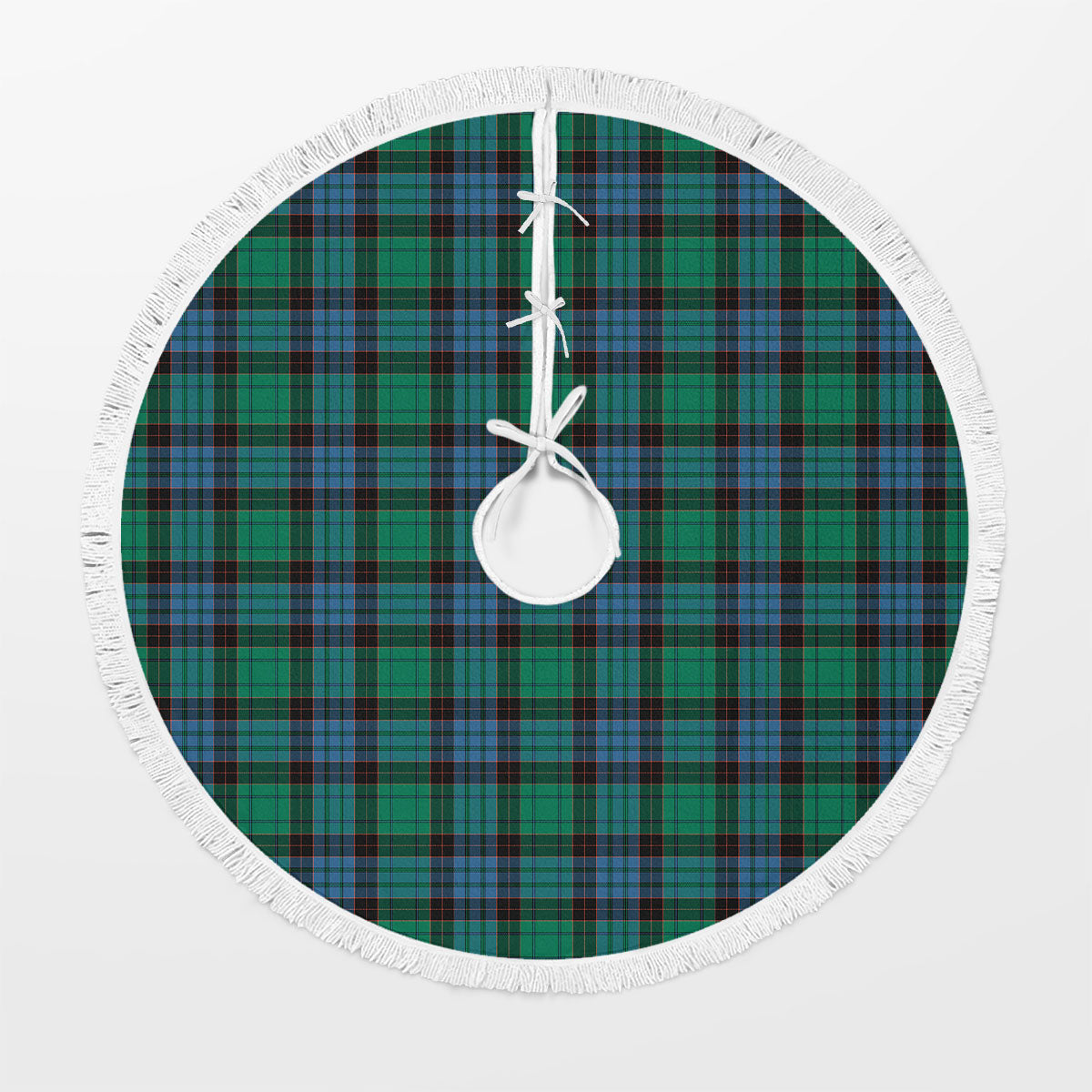 Stewart Old Ancient Tartan Christmas Tree Skirt