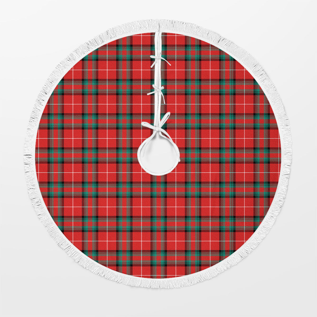 Stewart (Stuart) of Bute Tartan Christmas Tree Skirt