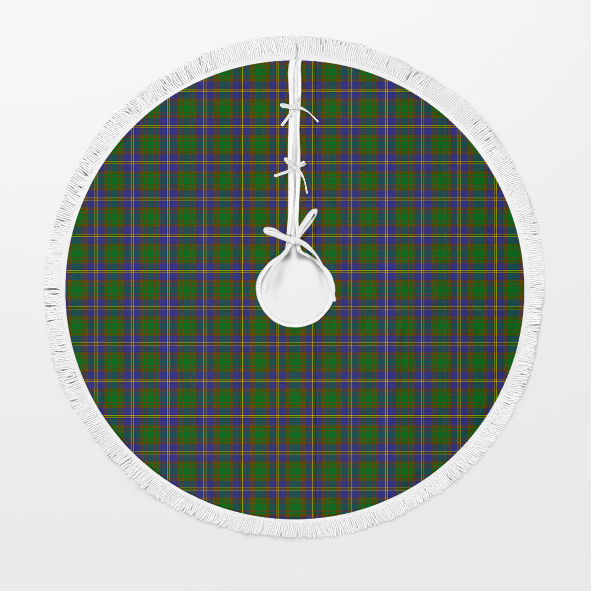 Strang (or Strange) Tartan Christmas Tree Skirt