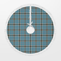 Thomson Blue Tartan Christmas Tree Skirt