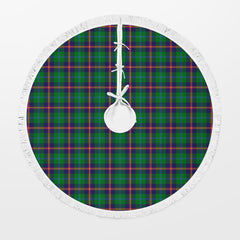 Young Modern Tartan Christmas Tree Skirt