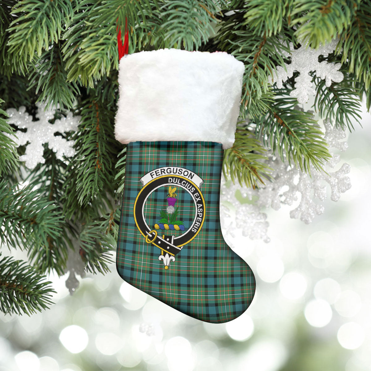 Ferguson Ancient Tartan Crest Christmas Stocking