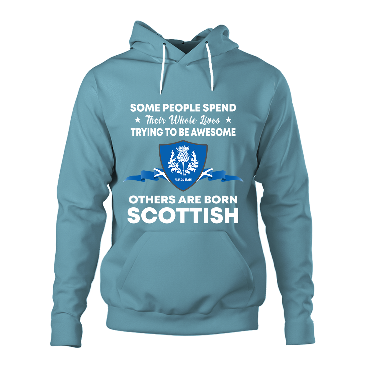 Scottish 2D Unisex Hoodie - Awesome Scottish Style