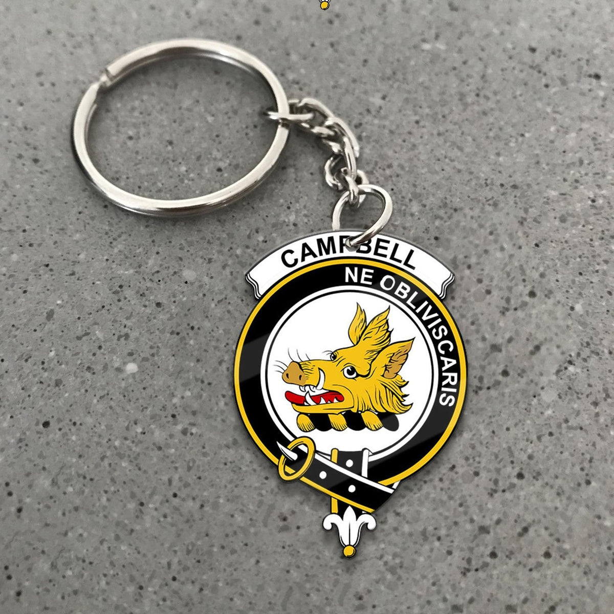 Campbell of Breadalbane Crest Keychain