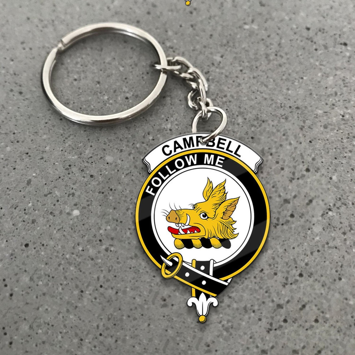 Campbell of Cawdor Crest Keychain