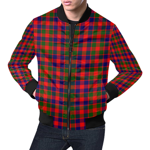 Gow Modern Tartan Bomber Jacket