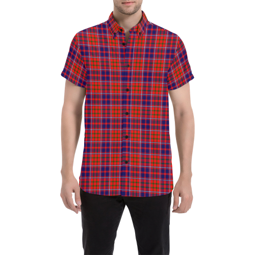 Cameron of Lochiel Modern Tartan Men Shirt