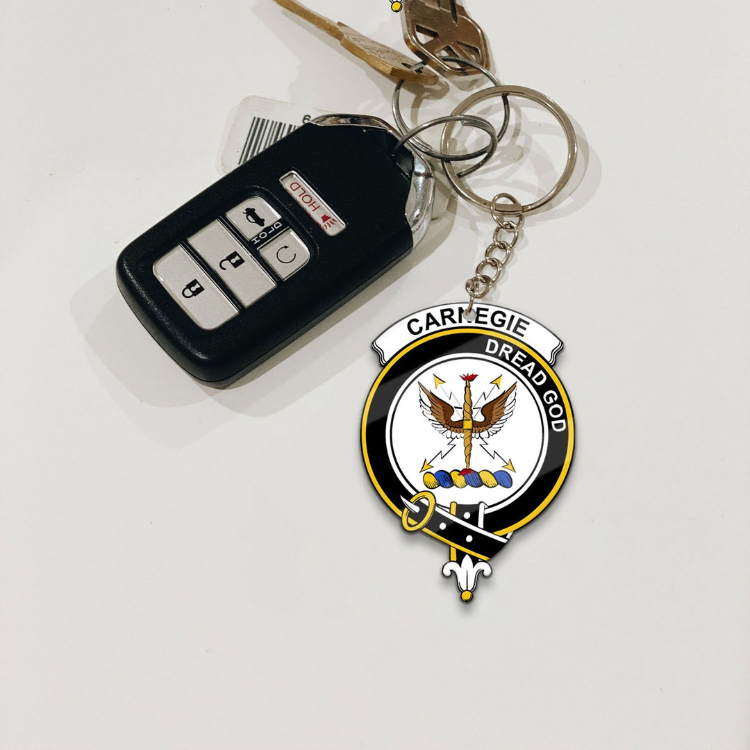 Carnegie Crest Keychain