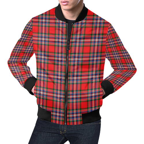 MacFarlane Modern Tartan Bomber Jacket