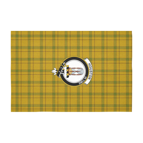 Houston Tartan Crest Tablecloth