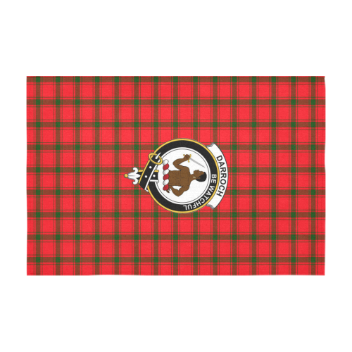 Darroch (Gourock) Tartan Crest Tablecloth