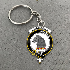 Chalmers Crest Keychain