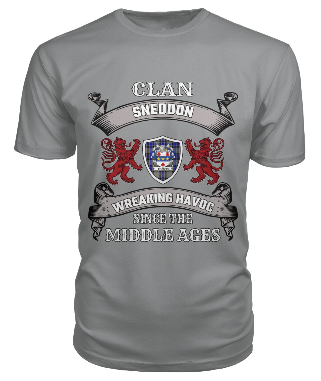 Sneddon Tartan 2D T-Shirt