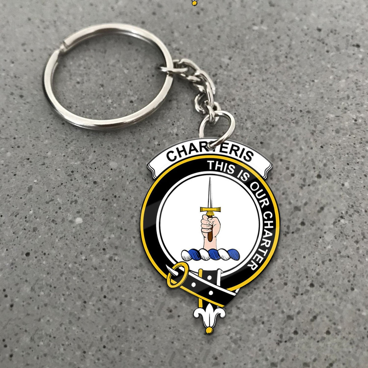 Charteris (Earl of Wemyss) Crest Keychain