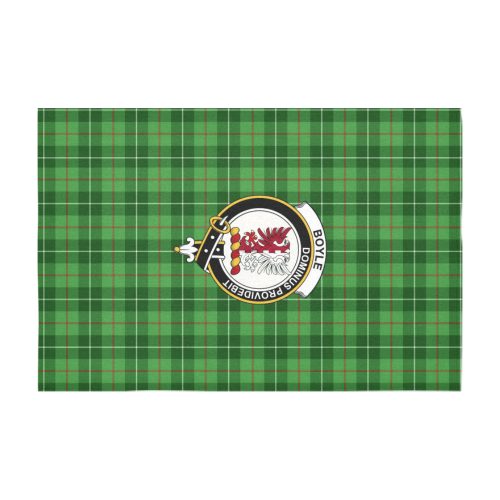 Boyle Tartan Crest Tablecloth