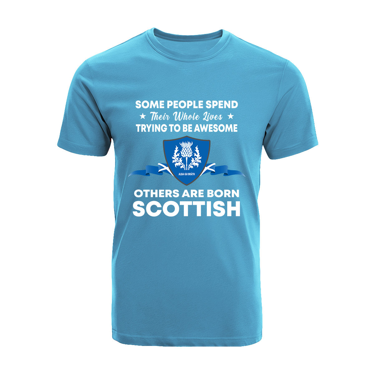 Scottish 2D Unisex T-shirt - Awesome Scottish Style