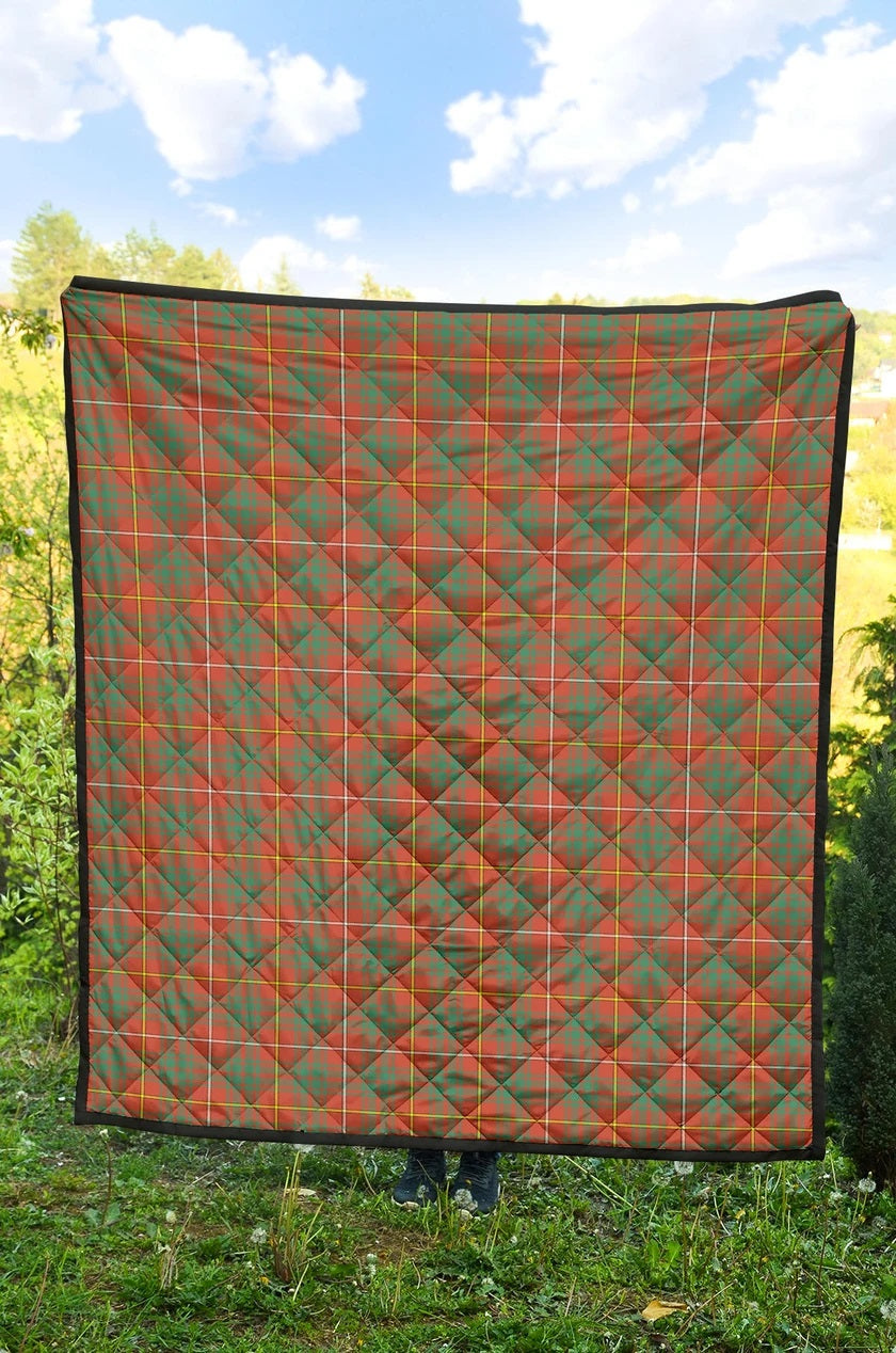 Bruce Ancient Family Tartan Quilt