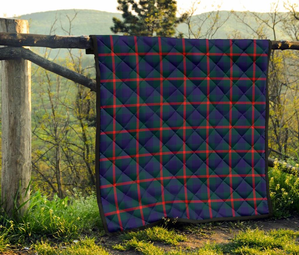 Agnew Family Modern Tartan Quilt