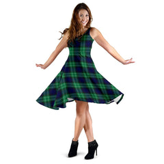 Abercrombie Family Tartan Midi Dress